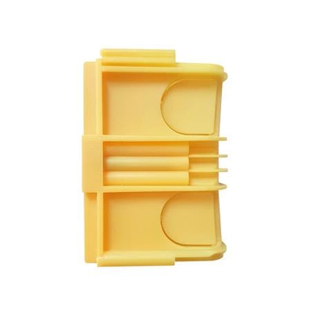 กล่องฝัง BTICINO ขนาด 3x3 นิ้ว 502E สีเหลือง_1