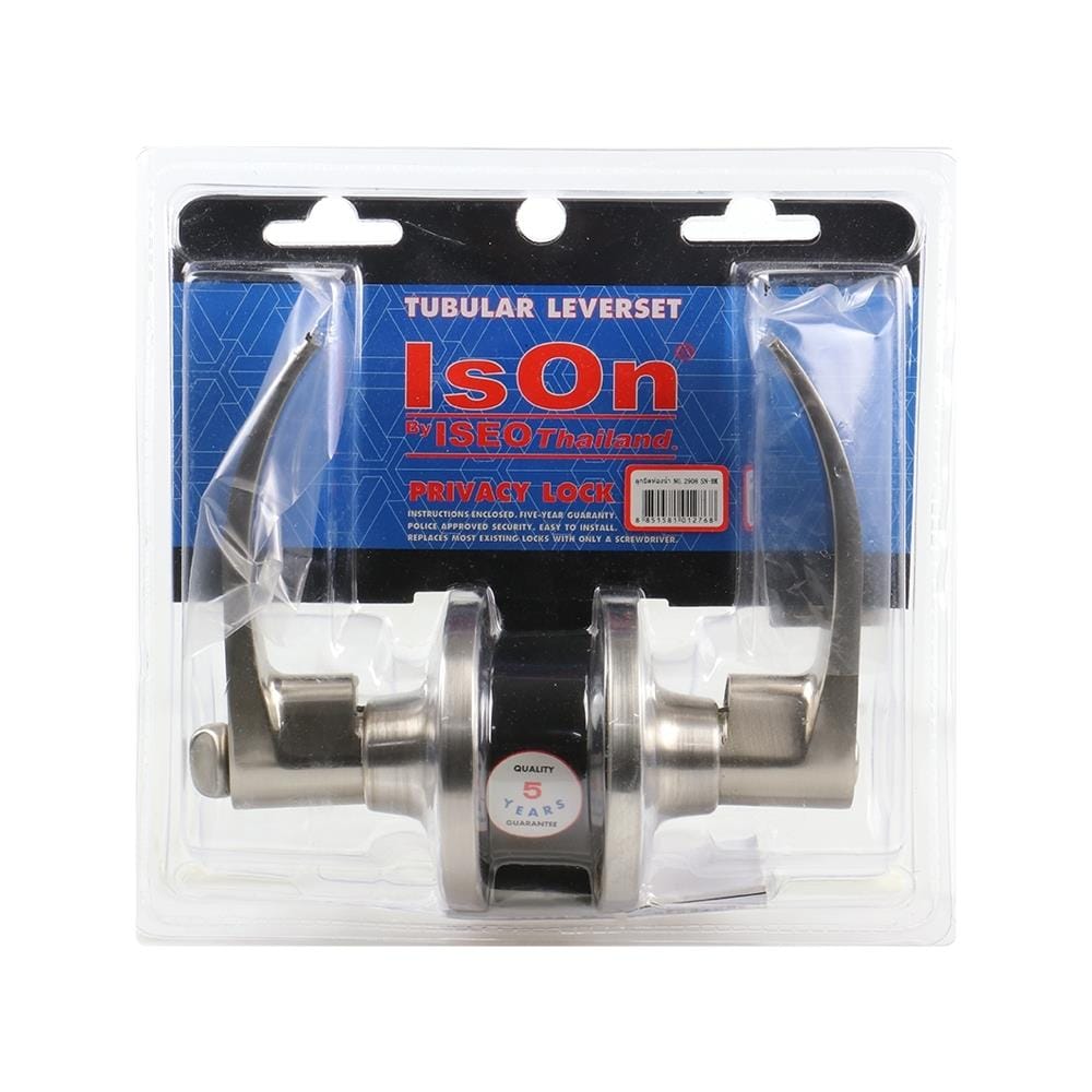 มือจับก้านโยก ห้องน้ำ ISON 2908SN-BK สีสเตนเลส
