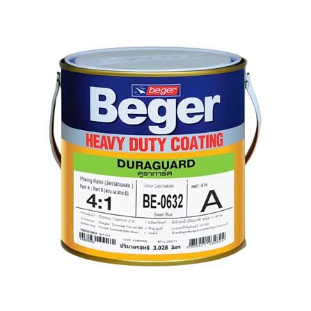 สีอุตสาหกรรม BEGER DURAGUARD 1028 PART A สีเหลือง 1 แกลลอน_0