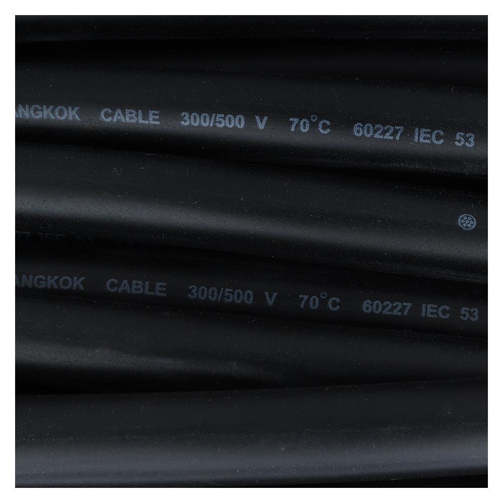 สายไฟ VCT IEC53 BCC 3x2.5 ตร.มม. 100 ม. สีดำ