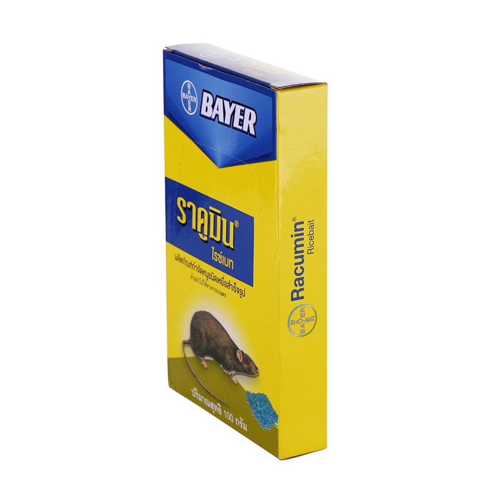 RAT KILLER BAYER RACUMIN RICEBAIT 100G