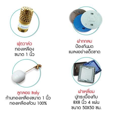 ถังเก็บน้ำใต้ดิน WAVE WUT 3000 ลิตร สีน้ำเงิน_2
