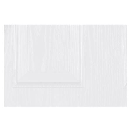 ประตูภายนอก UPVC AZLE ET-04 80X200 ซม. สีขาว เจาะลูกบิด_2