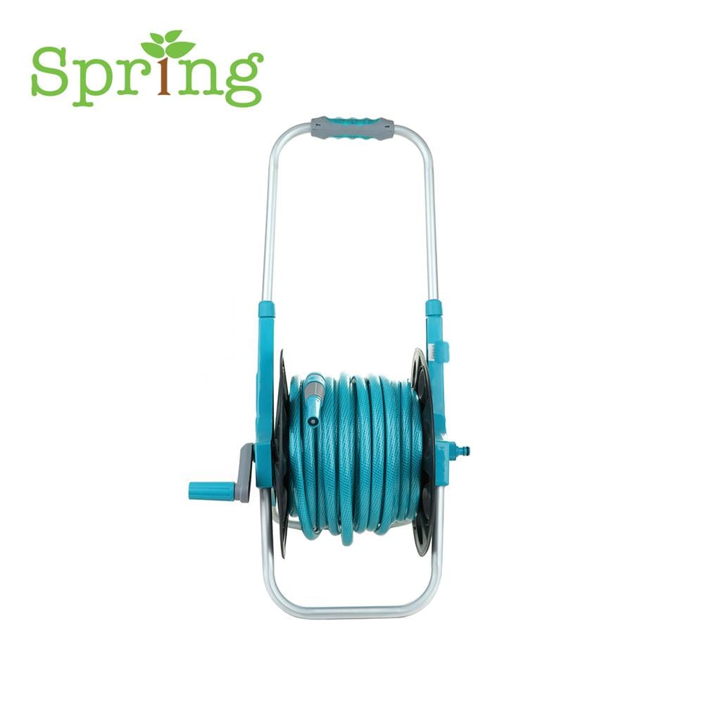 สายยางโรล SPRING N04-KNITTING 1/2 นิ้วx30 ม. สีฟ้า