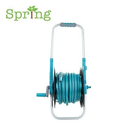 สายยางโรล SPRING N04-KNITTING 1/2 นิ้วx30 ม. สีฟ้า