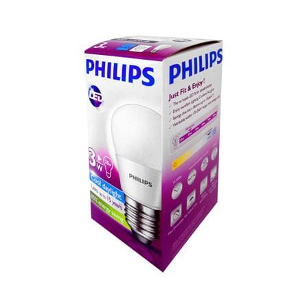 หลอด LED PHILIPS BULB 3 วัตต์ DAYLIGHT E27_2