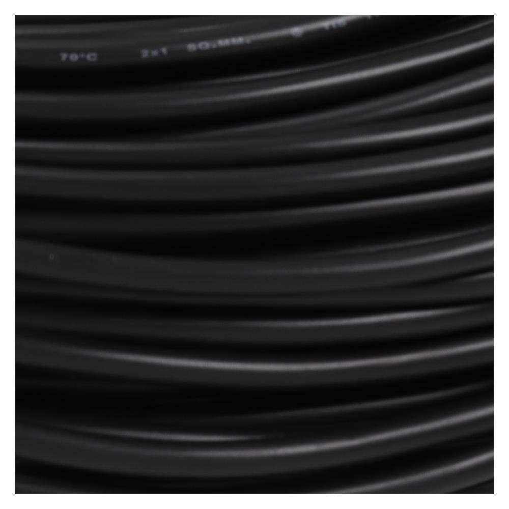 สายไฟ VCT IEC53 YAZAKI 2x1ตร.มม. 100 ม. สีดำ