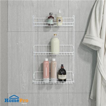 ชั้นวางของติดผนัง 3 ชั้น BATH TIME BT 7033E สีขาว_3