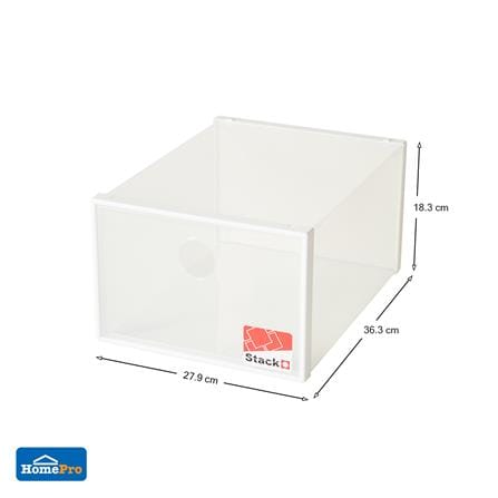 กล่องรองเท้า STACKO HP5-0140 27.9x36.3x18.3 ซม. สีขาว_4