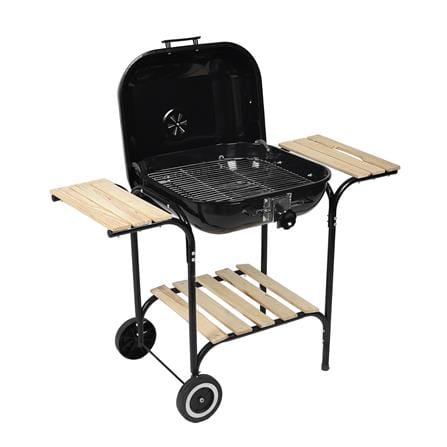 เตา BBQ ถ่าน SPRING 22T ฝาอบ สีดำ_0