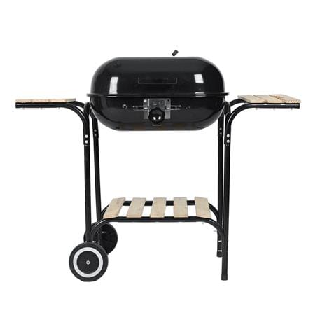 เตา BBQ ถ่าน SPRING 22T ฝาอบ สีดำ_1