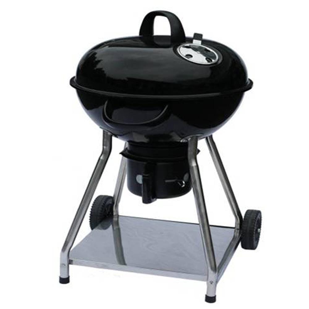 เตาถ่าน BBQ SPRING 22E ฝาอบ สีดำ