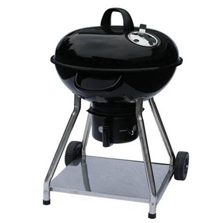 เตาถ่าน BBQ SPRING 22E ฝาอบ สีดำ_0