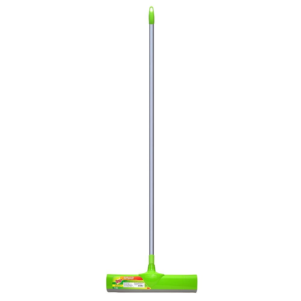 ยางไล่น้ำอะลูมิเนียมและพีวีซี SCOTCH-BRITE 15.6 นิ้ว สีเขียว