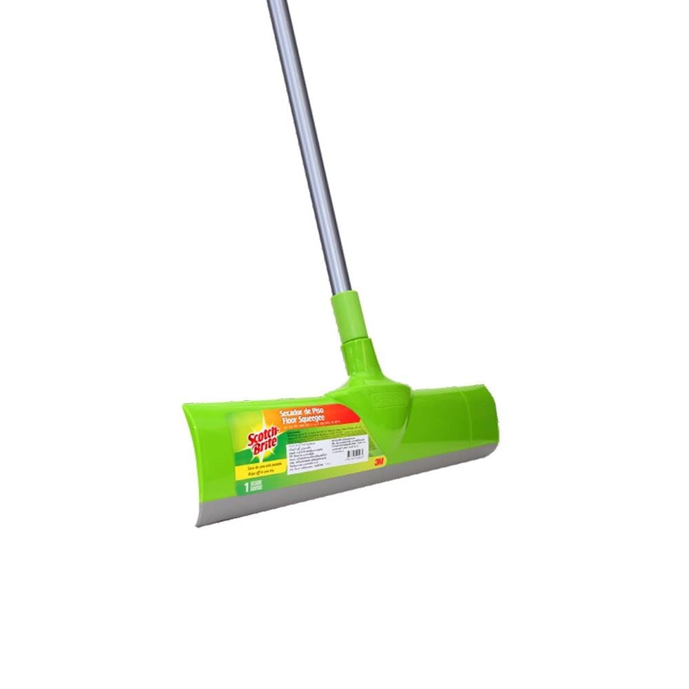 ยางไล่น้ำอะลูมิเนียมและพีวีซี SCOTCH-BRITE 15.6 นิ้ว สีเขียว
