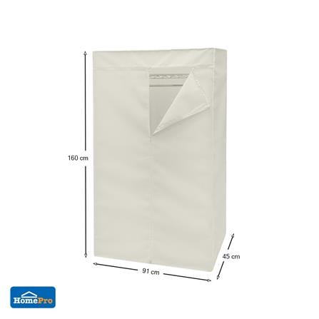 CLOSET COVER PLIM 90CM WHITE_5
