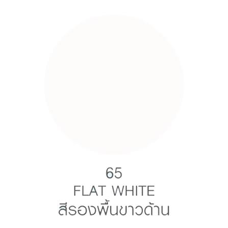 ACRYLIC LACQUER SPRAY PAINT TOA 65 FLAT WHITE PRIMER 400CC_1