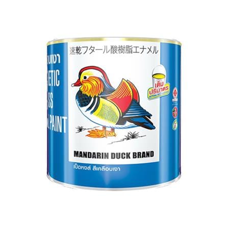 สีน้ำมัน TOA DUCK #877 สีน้ำเงิน เงา 1/4 แกลลอน_0