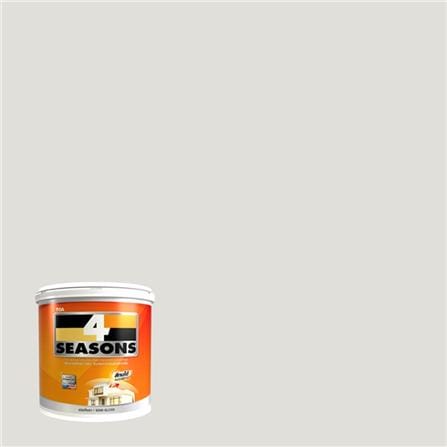 สีน้ำทาภายนอก ชนิดกึ่งเงา TOA 4 SEASONS A5001 สีเทา 5 แกลลอน_0