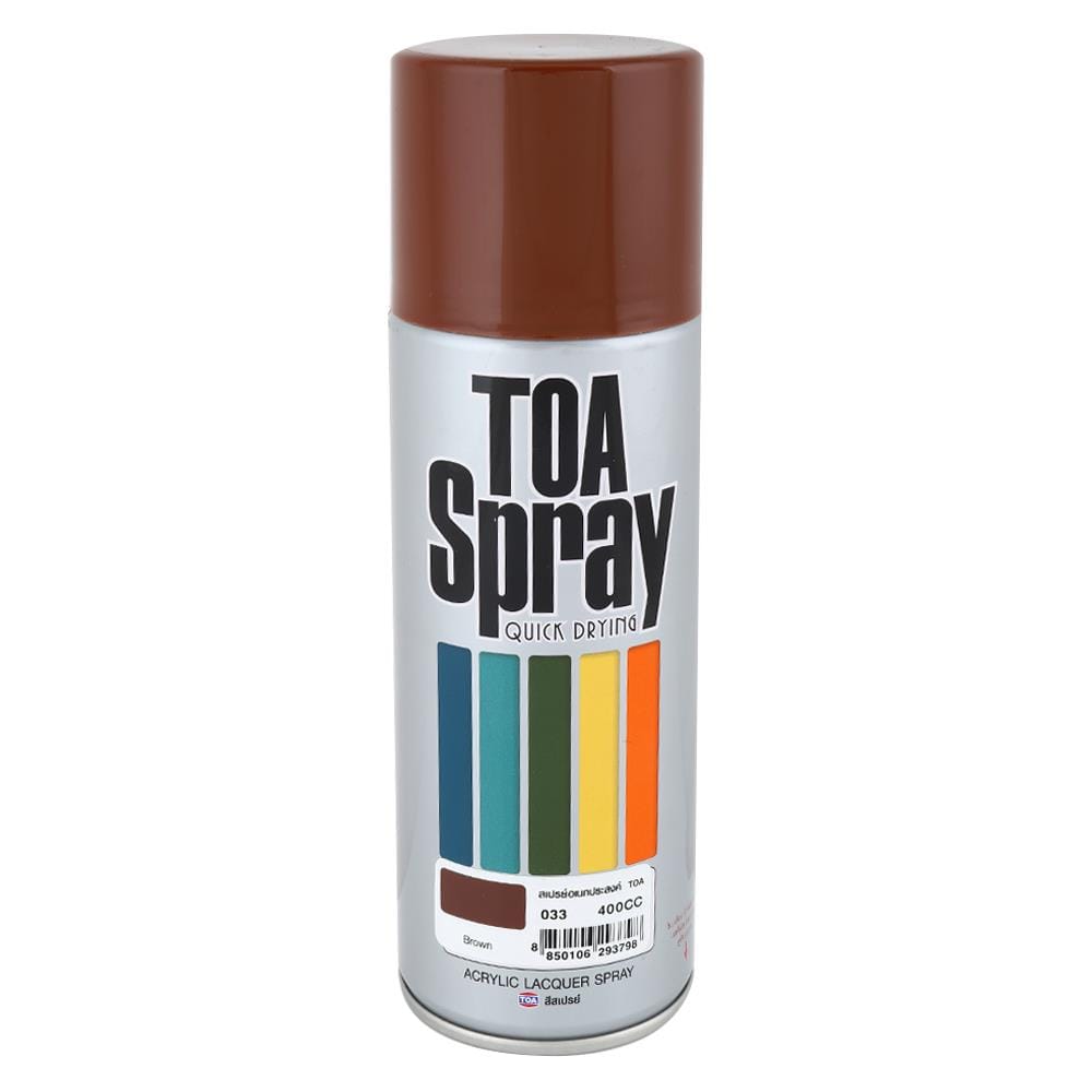 สีสเปรย์ TOA 33 BROWN 400 ซีซี