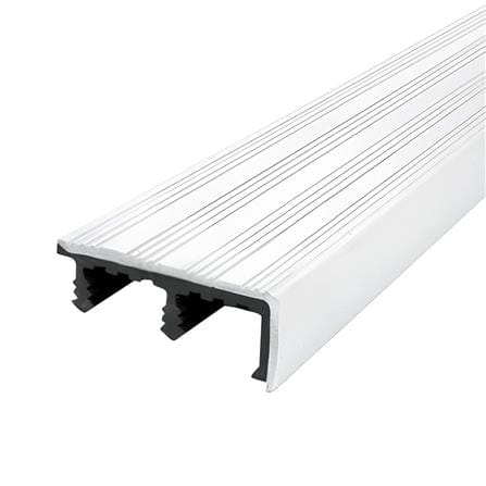 จมูกบันได PVC จระเข้ พลัส ไมโครแบน 1.5 ม. สีขาวไข่มุก_0