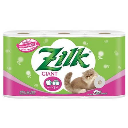 TOILET TISSUE ZILK GIANT PACK 6