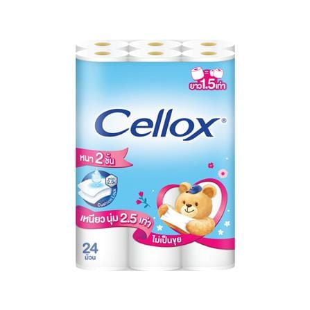 กระดาษชำระ CELLOX BIG ROLL (แพ็ก 24 ชิ้น)