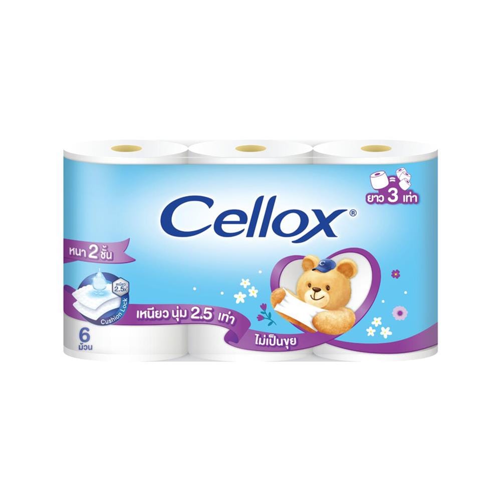 กระดาษชำระ CELLOX GIANT (แพ็ก 6 ชิ้น)