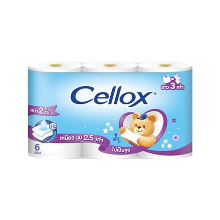กระดาษชำระ CELLOX GIANT (แพ็ก 6 ชิ้น)