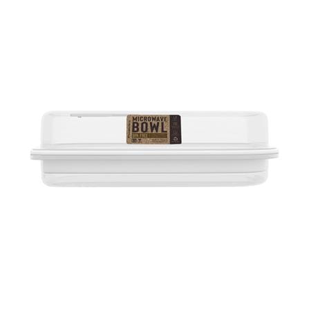 กล่องอาหารไมโครเวฟเหลี่ยม DOUBLE LOCK 1639 2.5 ลิตร_1