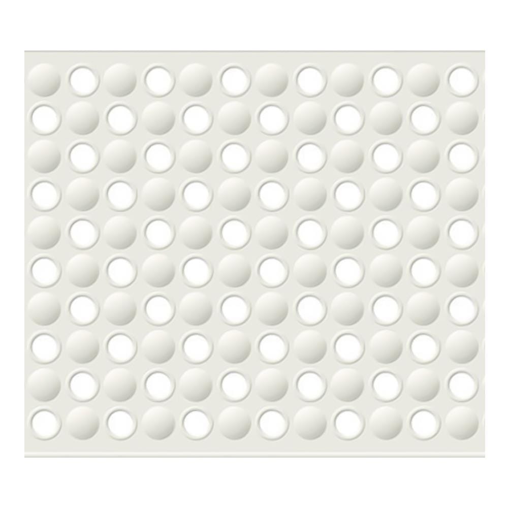 พรมห้องน้ำยางธรรมชาติ CRYSTAL 8014-30 สีครีม