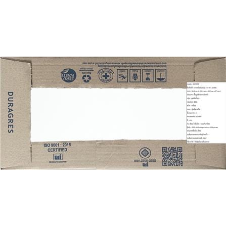 กระเบื้องผนัง 8x16 นิ้ว DURAGRES L-111 ขาว A 1M2_6
