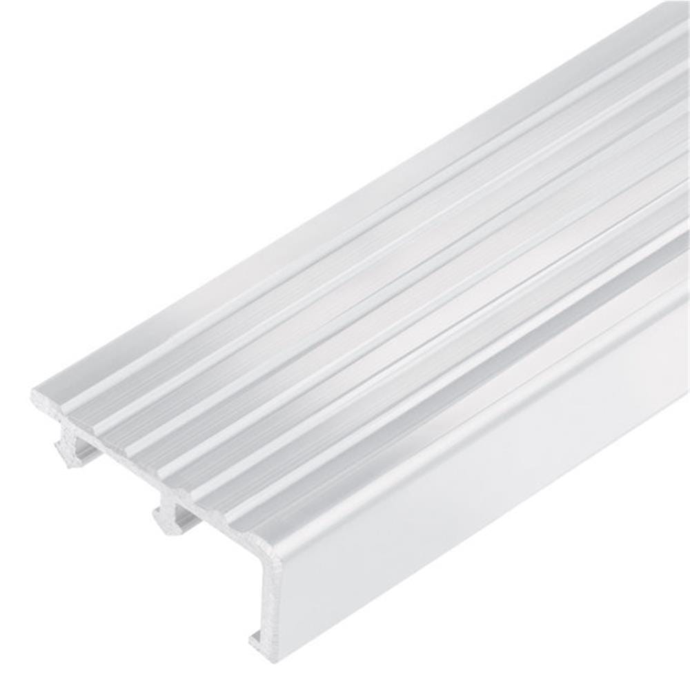 จมูกบันไดอะลูมิเนียม DP DNHG 504001 5 ซม. 4 ม. สีเงิน