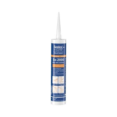 ซิลิโคนไร้กรด SEALEX SX-2000 300 มล. สีใส_0