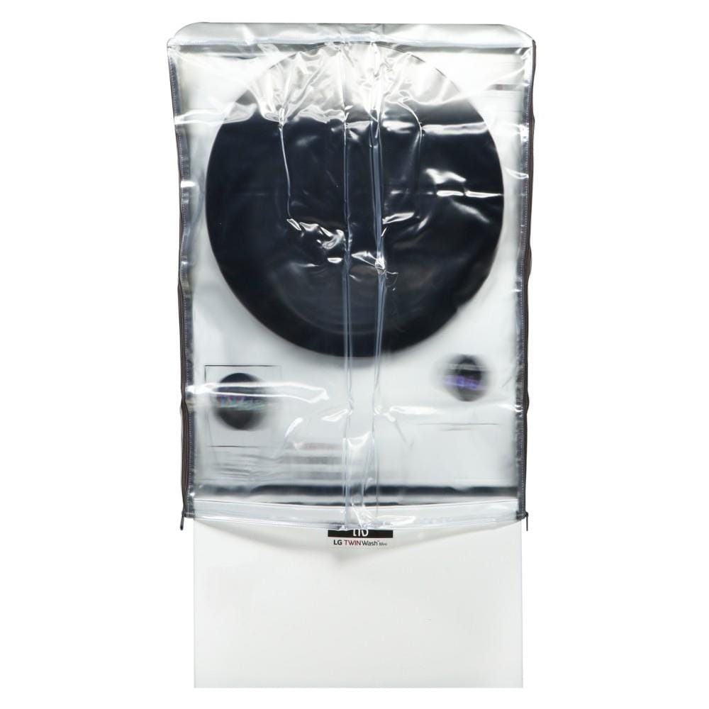 ผ้าคลุมเครื่องซักผ้าฝาหน้า 10 กก. CKR PLASTIC CKR F-F002 65X65X85 ซม. สีเงินทึบ