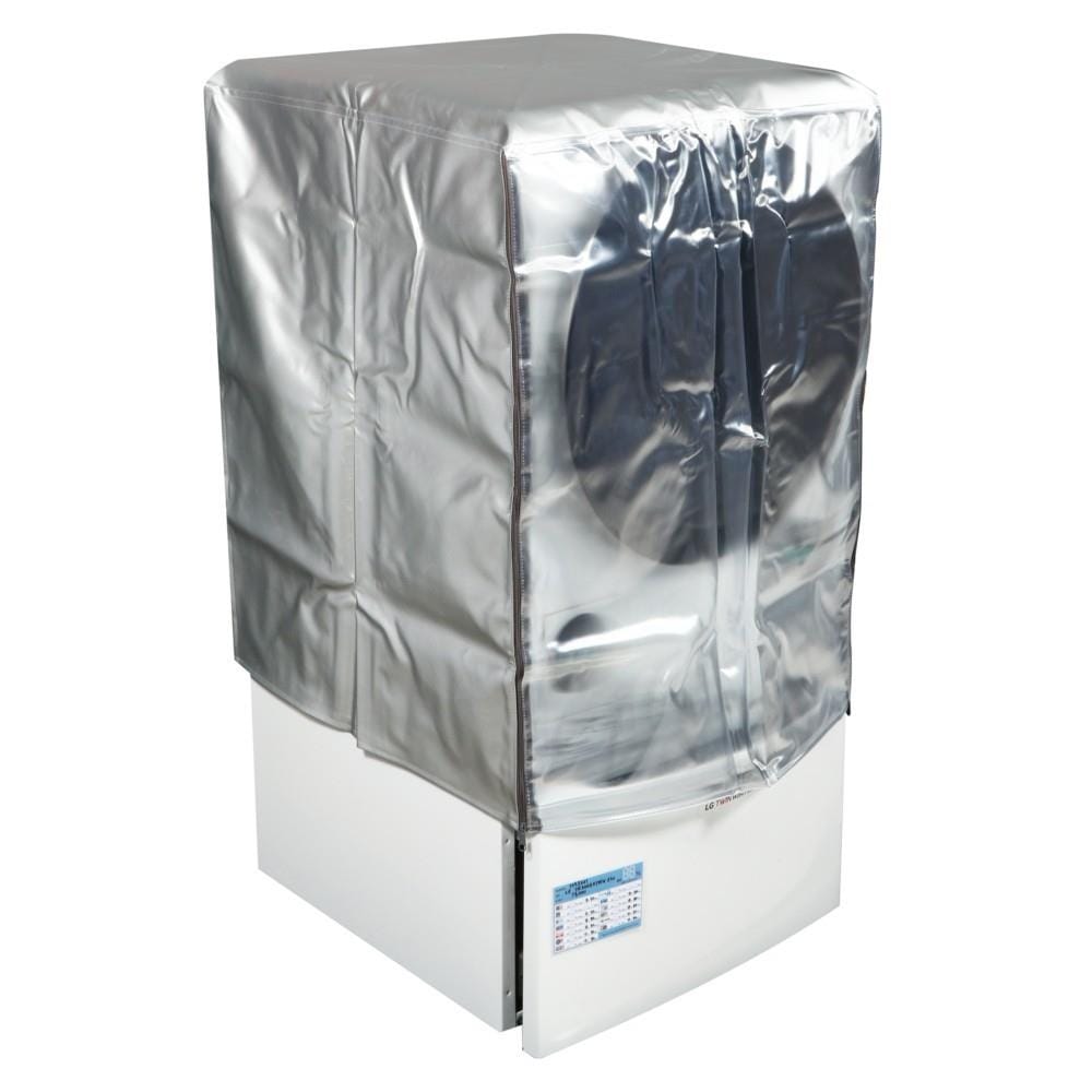 ผ้าคลุมเครื่องซักผ้าฝาหน้า 10 กก. CKR PLASTIC CKR F-F002 65X65X85 ซม. สีเงินทึบ