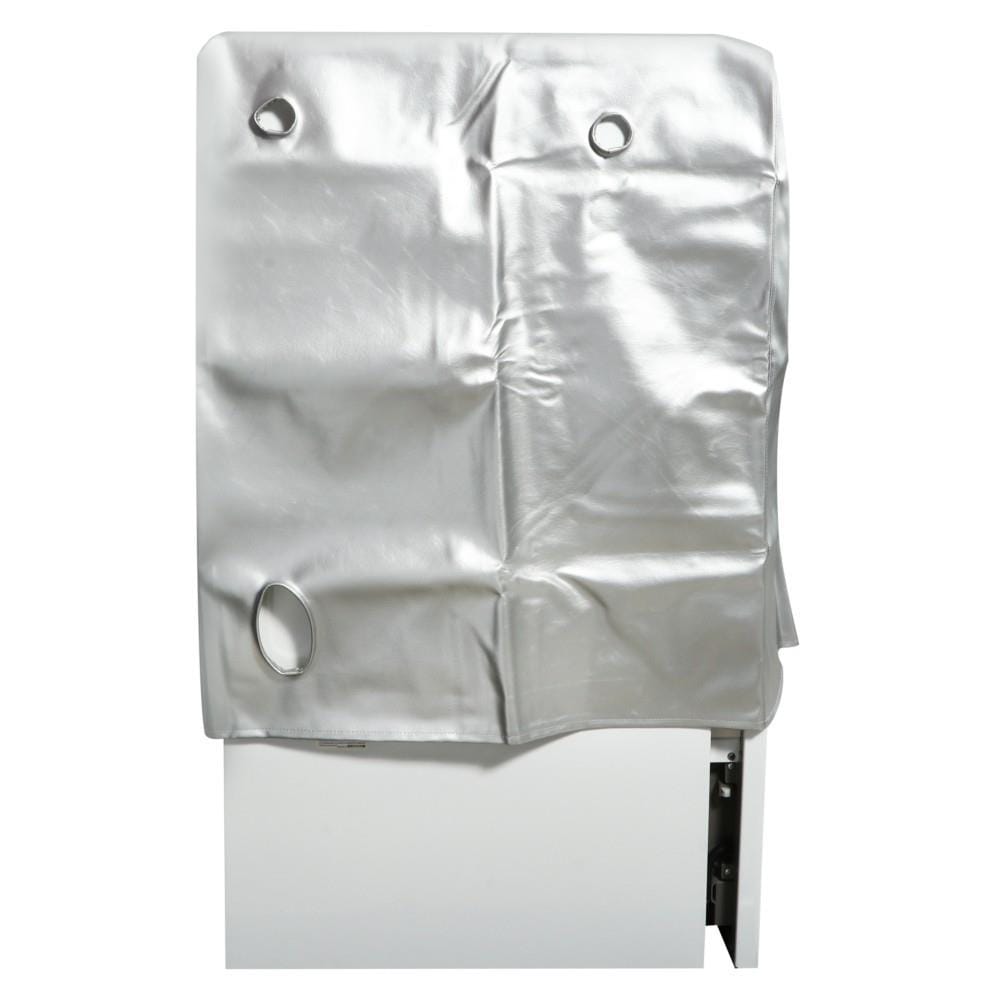 ผ้าคลุมเครื่องซักผ้าฝาหน้า 10 กก. CKR PLASTIC CKR F-F002 65X65X85 ซม. สีเงินทึบ