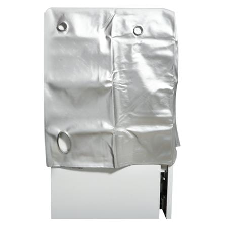 ผ้าคลุมเครื่องซักผ้าฝาหน้า 10 กก. CKR PLASTIC CKR F-F002 65X65X85 ซม. สีเงินทึบ_2