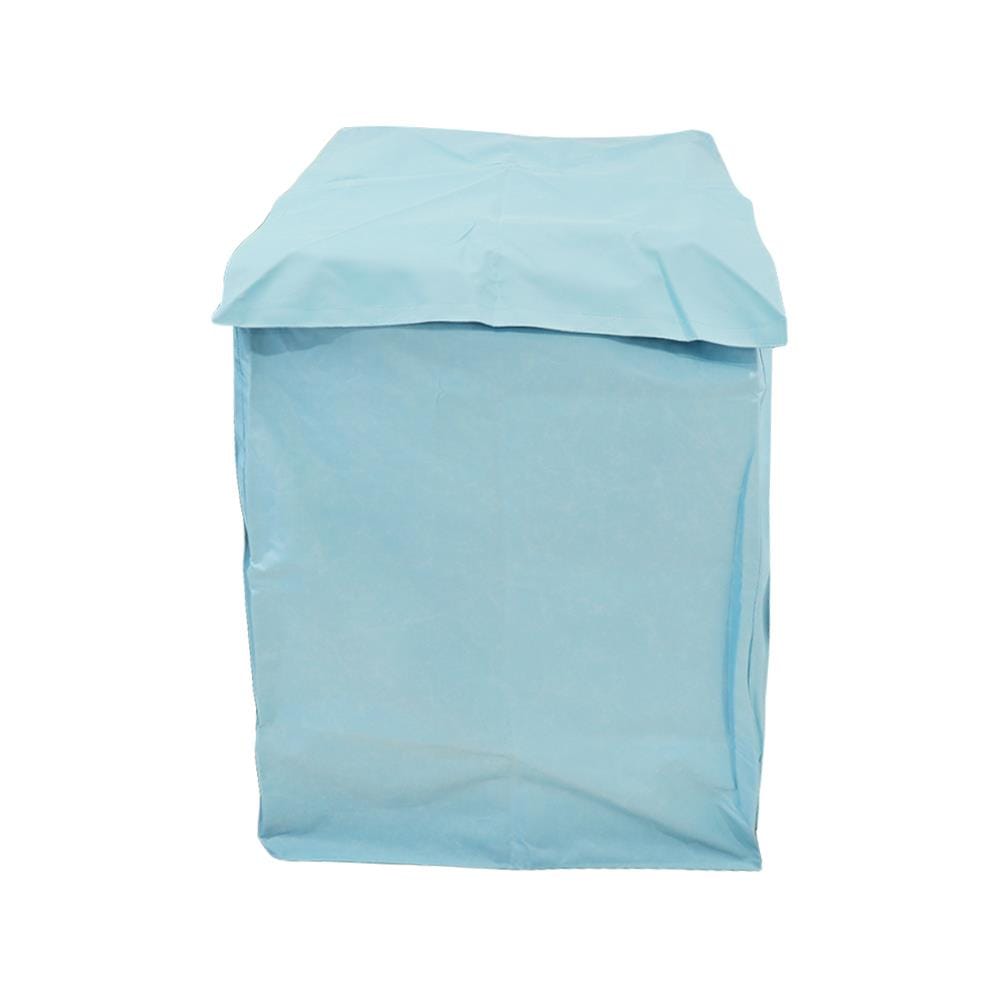 ผ้าคลุมเครื่องซักผ้าฝาบน 10 กก. CKR PLASTIC F-T004 70X74X110 ซม. สีฟ้าทึบ