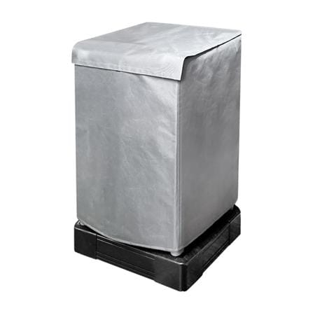 TOP LOAD WASHING MACHINE COVER 8-10KG CKR PLASTIC F-T003 64X64X96 CM GREY