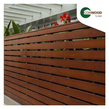 ไม้รั้ว หัวตัด CONWOOD ชัยพฤกษ์ หน้า 4 นิ้ว 10X100X1.6 ซม. สีขาวงาช้าง_3