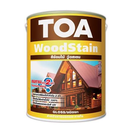 สีย้อมไม้ TOA WOODSTAIN G05 สีไม้ประดู่ เงา 1 แกลลอน_0