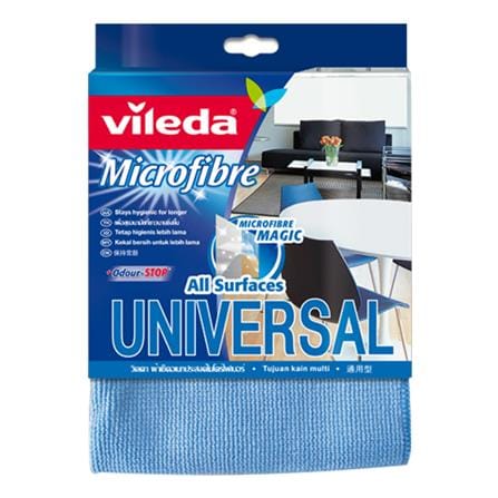 ผ้าไมโครไฟเบอร์ทำความสะอาดคราบมัน VILEDA 18x26cm ส...