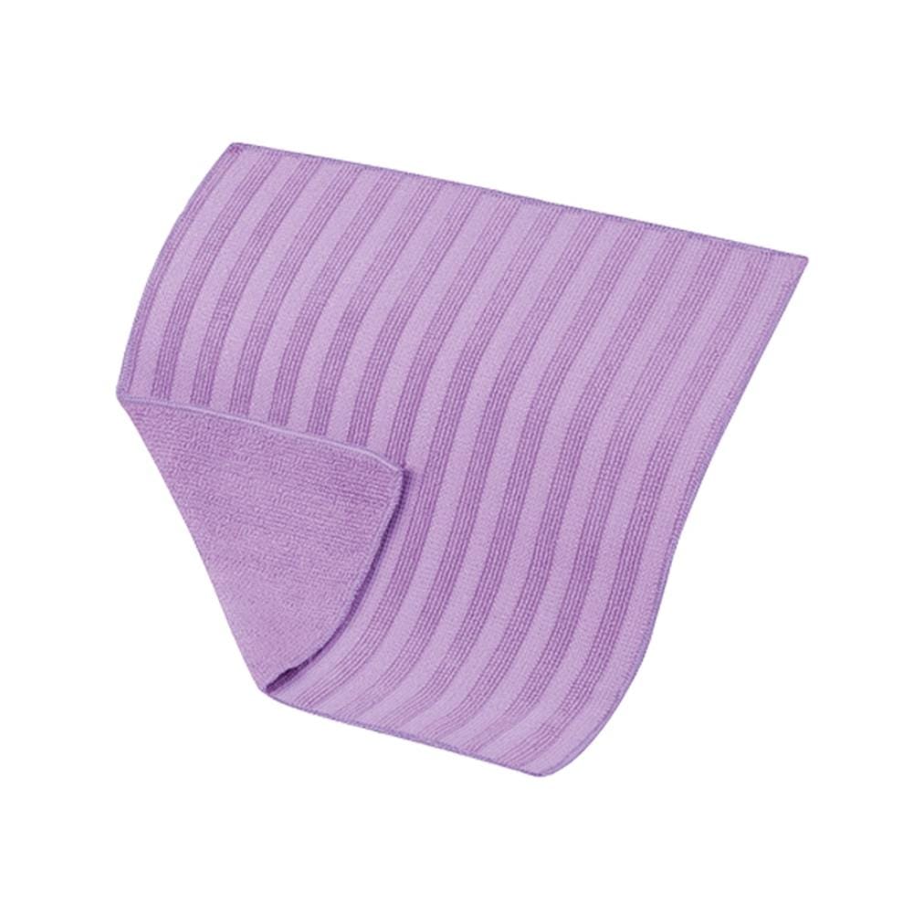 ผ้าไมโครไฟเบอร์ทำความสะอาดคราบมัน VILEDA 18x26cm สีม่วง