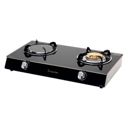 เตาแก๊สตั้งโต๊ะ 2 หัวแก๊ส LUCKY FLAME AG-2102S_0