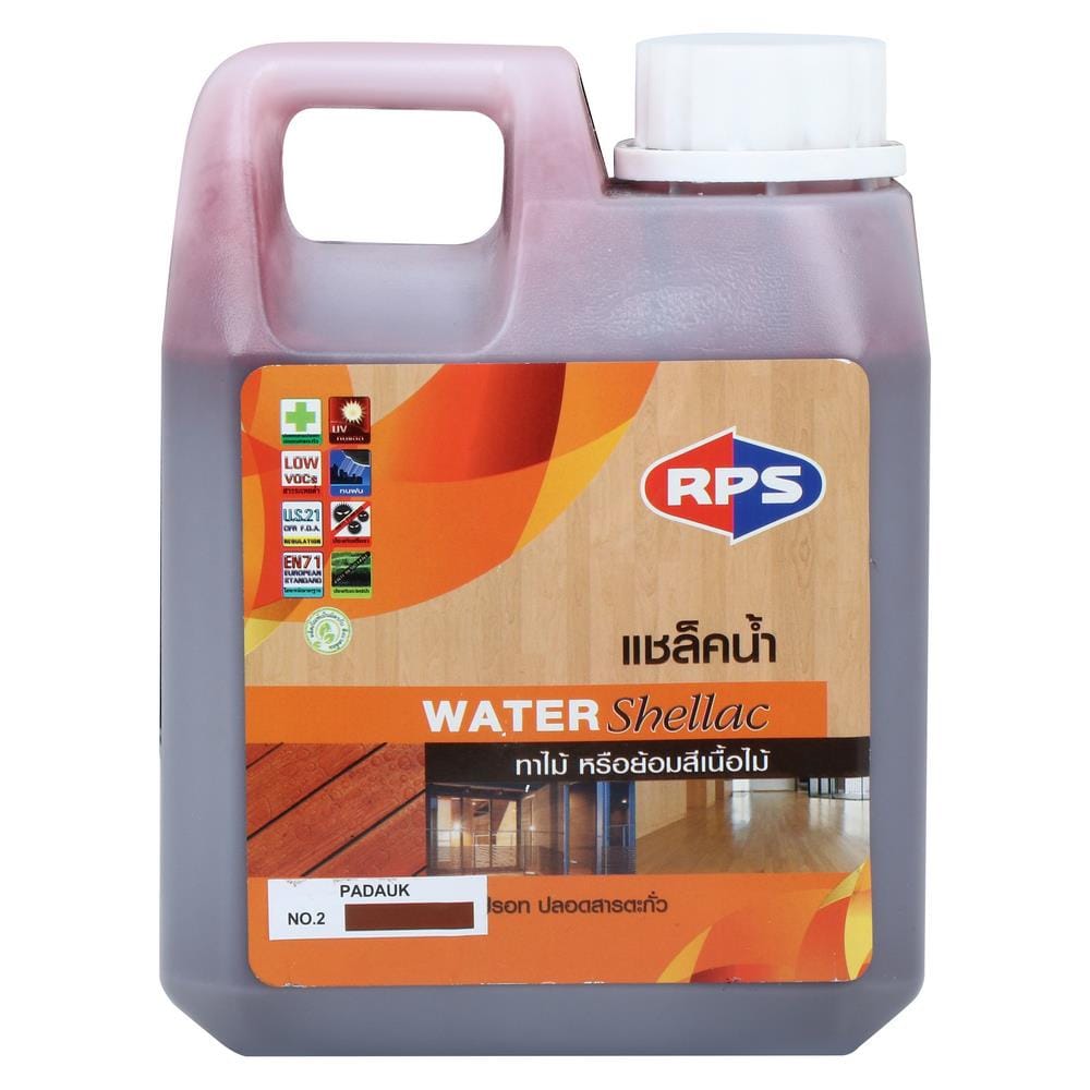 เชลแล็กสูตรน้ำ RPS เบอร์สี 2 1 ลิตร