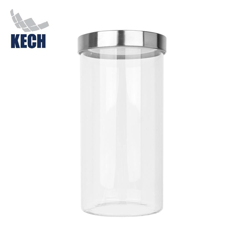 ขวดโหลแก้วกลมฝาดึง KECH FLOW SIZE M