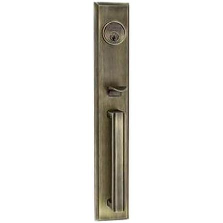 มือจับประตูใหญ่ SOLEX 3862 สีทองเหลืองรมดำ_0
