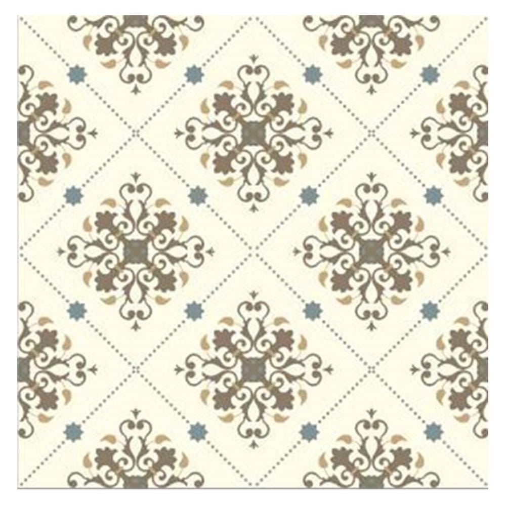 กระเบื้องพื้น 16x16 นิ้ว TARA โคโลเนียล เบจ EXC A 0.96 ตร.ม.