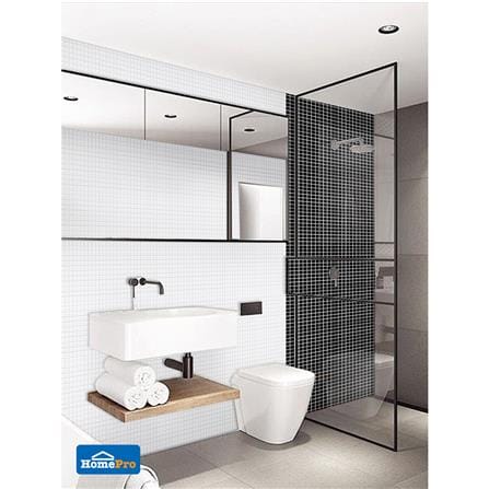 โมเสคพอร์ซเลน 30x30 ซม. COTTO MT 1S-6110 ขาว_2
